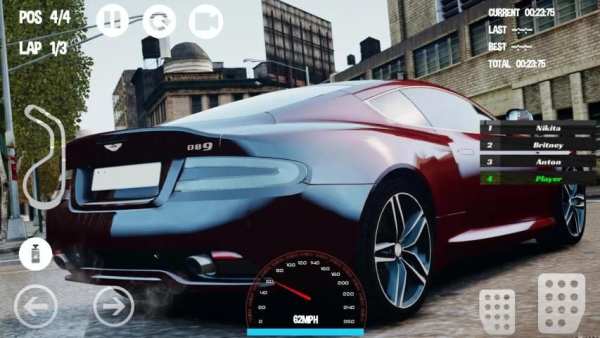 Car Racing Aston Martin Game 3 تصوير الشاشة