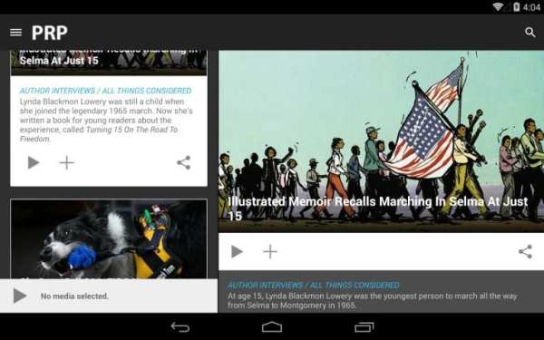 Public Radio Player 5 تصوير الشاشة
