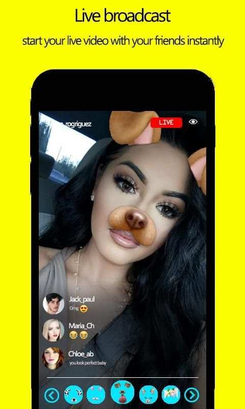 SnapLive - Start live video broadcast on snapshot скриншот 4