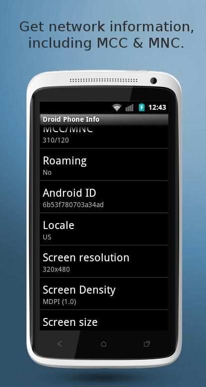 Phone Info: Serial, IMEI, Etc स्क्रीनशॉट 4