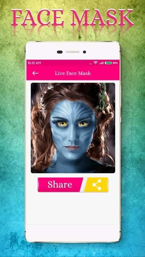 Face Mask Photo Maker - Snappy Camera Photo 1 تصوير الشاشة