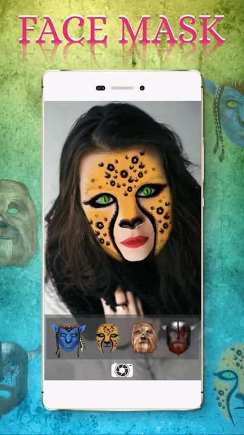 Face Mask Photo Maker - Snappy Camera Photo 4 تصوير الشاشة