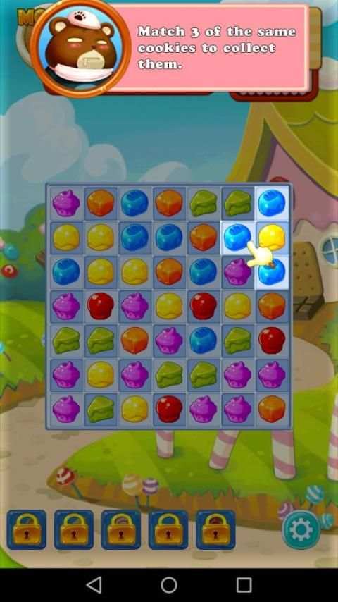 Cookie Candy Crush screenshot 1