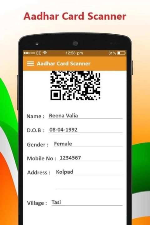 Aadhar Card Scanner : Aadhar Online скриншот 3