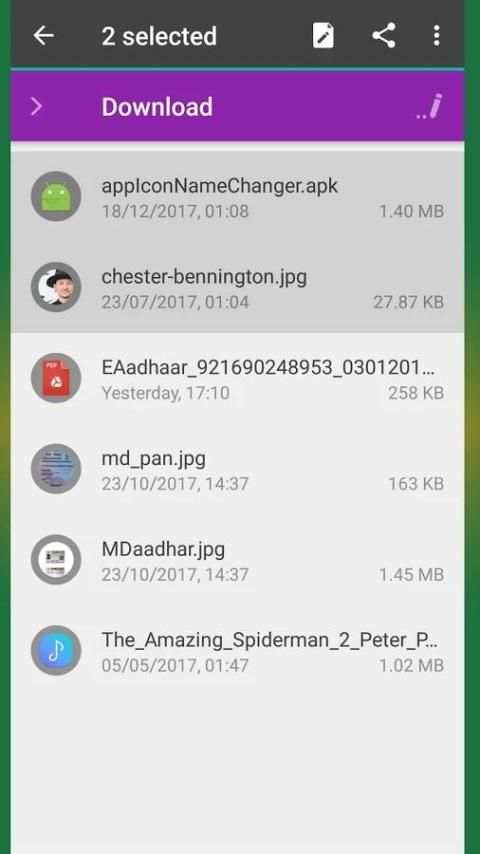 Framaroot File Manager screenshot 4