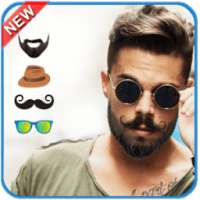 Man Mustache Beard Face Maker on 9Apps