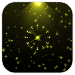 Live Christmas Analog Clock أيقونة