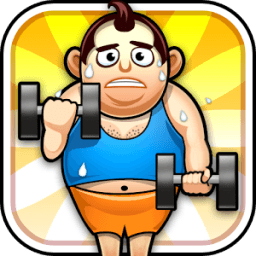 Fat Man Fitness - Mini Games иконка