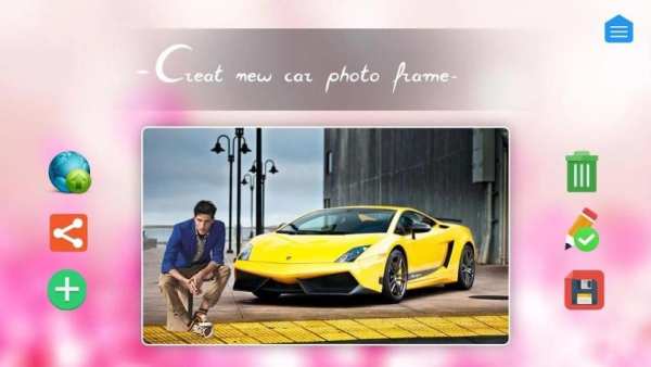 Car Photo Frame स्क्रीनशॉट 3