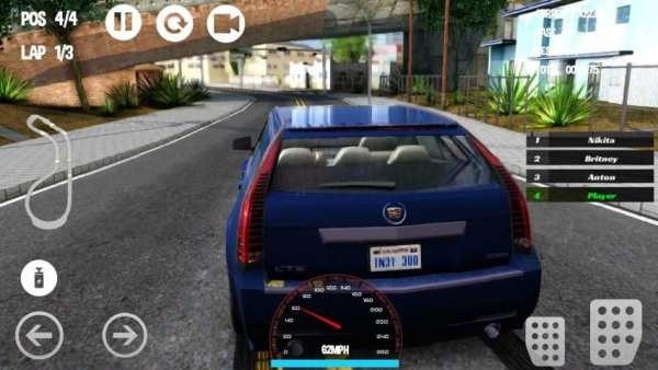 Car Racing Cadillac Game скриншот 3