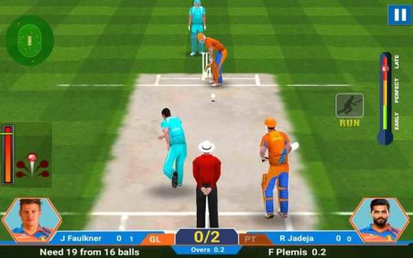 Gujarat Lions T20 Cricket Game screenshot 1
