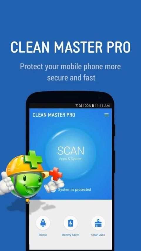 Clean Master Pro скриншот 1