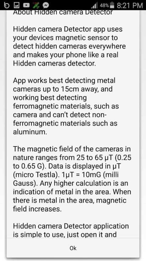 Hidden Camera Detector скриншот 1