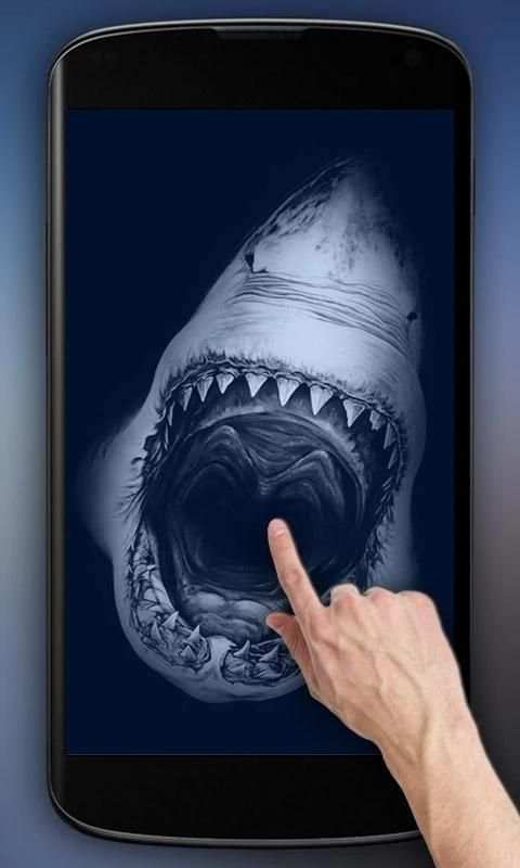 Shark Attack Live Wallpaper स्क्रीनशॉट 4