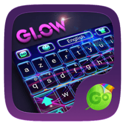 ikon Glow GO Keyboard Theme &amp; Emoji