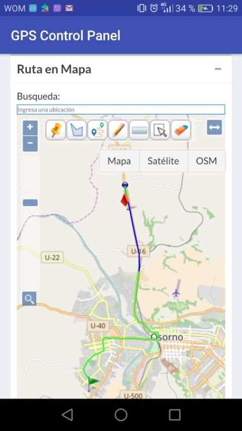 GPS Control Chile screenshot 2