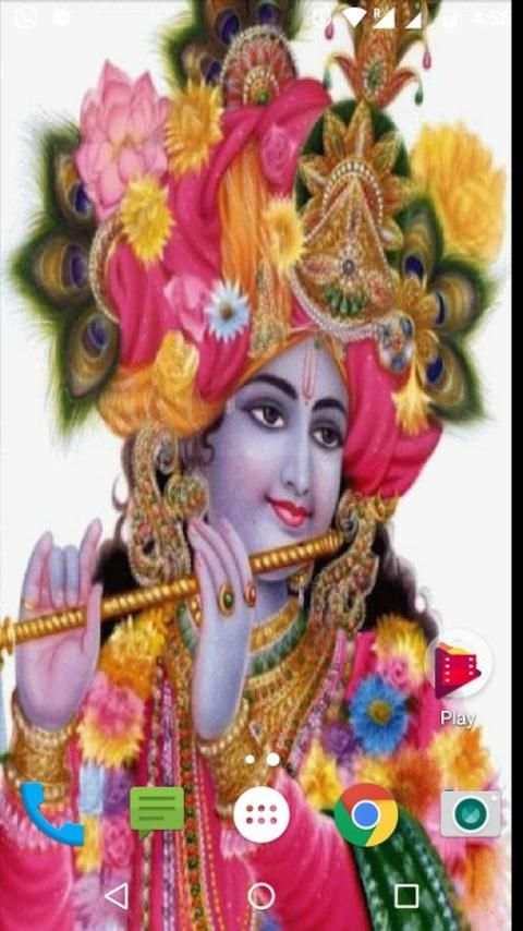 Lord Krishna Live Wallpaper स्क्रीनशॉट 2