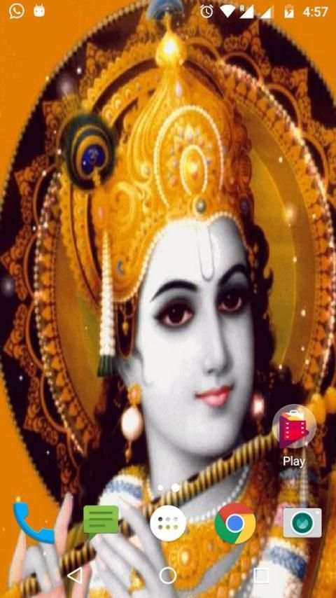 Lord Krishna Live Wallpaper स्क्रीनशॉट 3