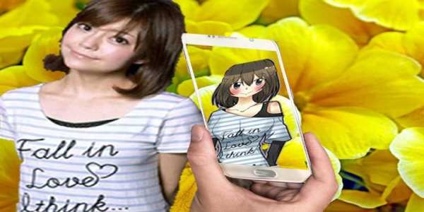 Face Anime Camera скриншот 1