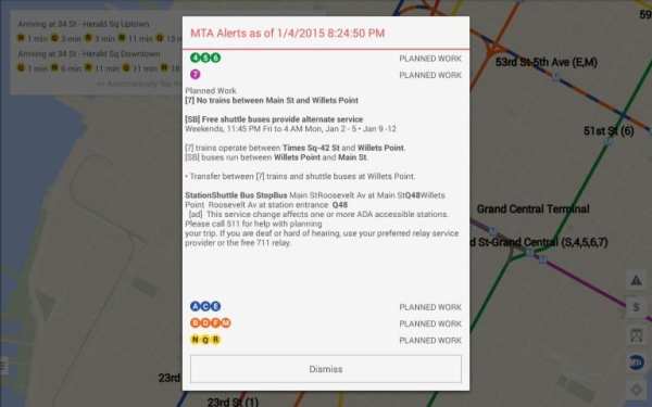 NYC Bus & Subway Live screenshot 2