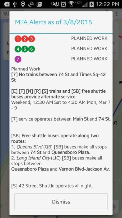 NYC Bus & Subway Live screenshot 7