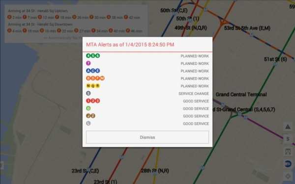 NYC Bus & Subway Live screenshot 3