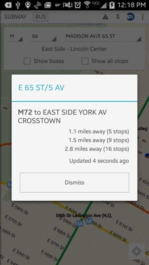 NYC Bus & Subway Live screenshot 10