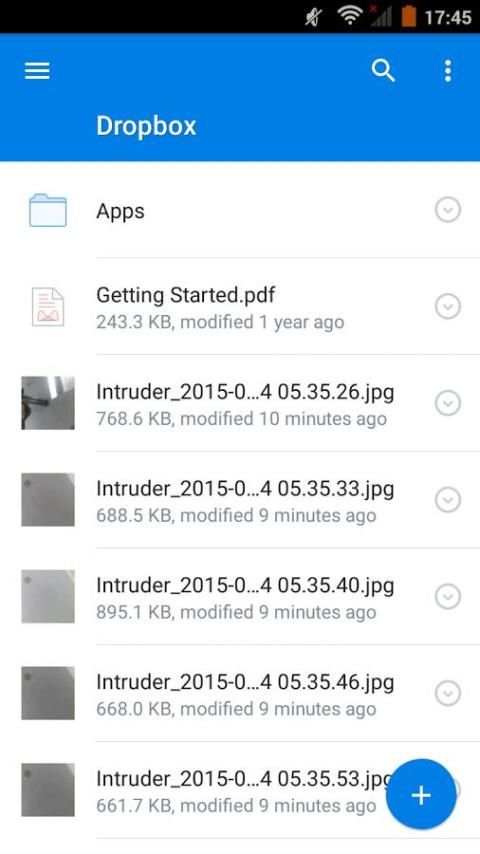 Intruder Selfie screenshot 1