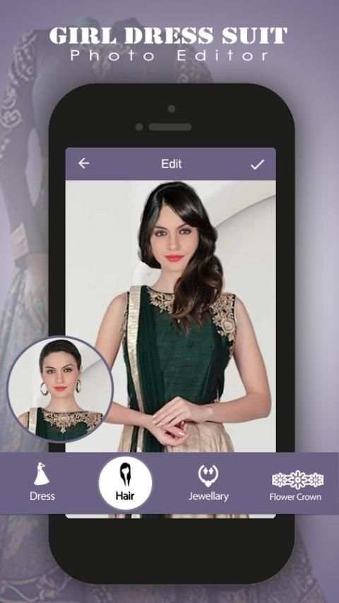 Girl Dress Suit Photo Editor screenshot 3