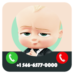 Fake Call From Baby Boss 2017 أيقونة