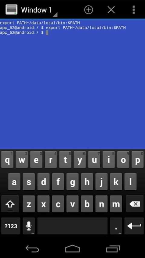 Terminal Emulator for Android screenshot 6