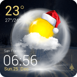 ikon Christmas Weather Widget*