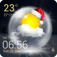 Christmas Weather Widget* on 9Apps
