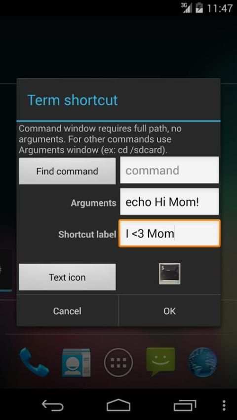 Terminal Emulator for Android 1 تصوير الشاشة