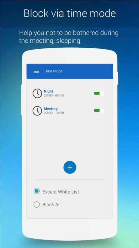 Call Blocker - Blacklist скриншот 1