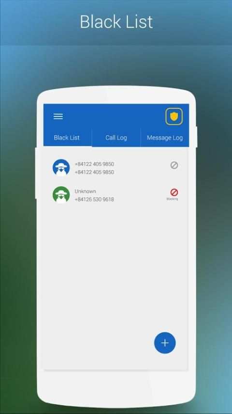 Call Blocker - Blacklist скриншот 4