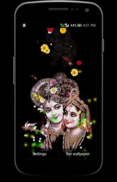 Radha Krishna Live Wallpaper скриншот 3