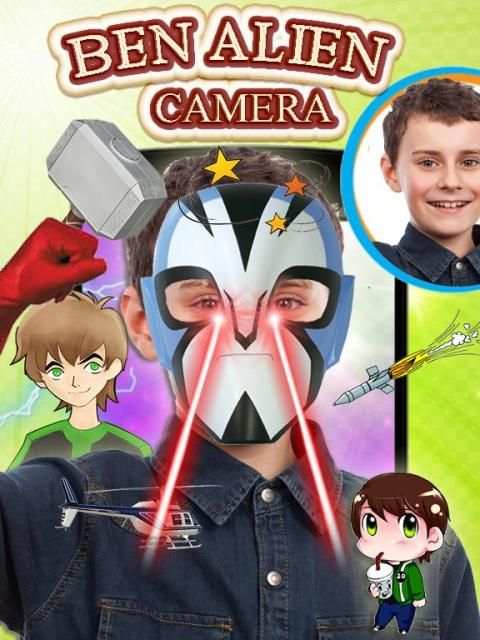 Ben Alien 10 Photo Editor screenshot 4