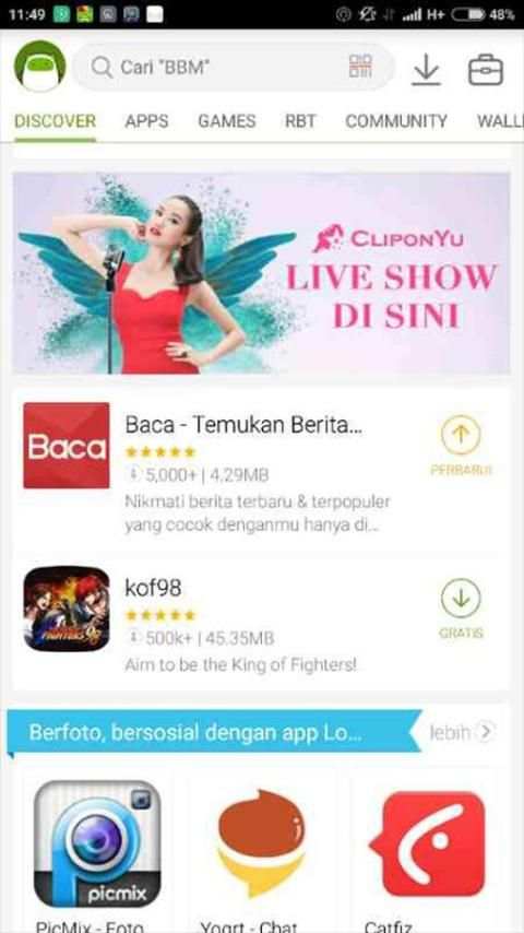 MoboMarket screenshot 1
