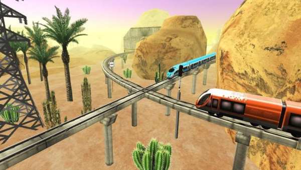 Real Train Games Driving Games screenshot 3