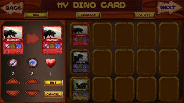 Dino King - Card Battle screenshot 3