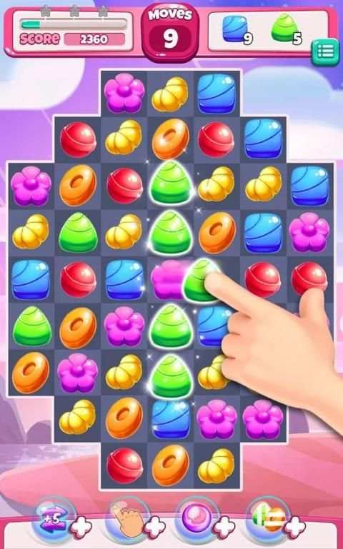 Sweet Candy Clash 1 تصوير الشاشة
