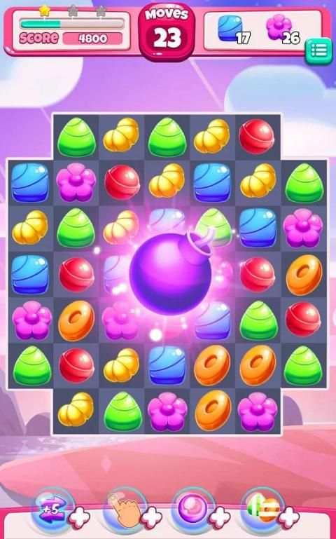 Sweet Candy Clash 4 تصوير الشاشة