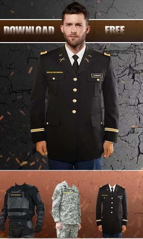 Military Suit editor 2018 1 تصوير الشاشة