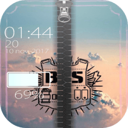 BTS Zipper Lock Screen Kpop أيقونة