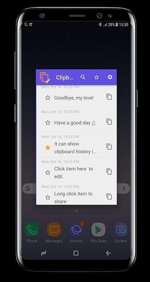 Clipboard History - Copy paste anywhere 2 تصوير الشاشة
