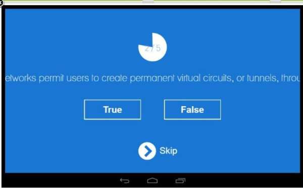 VPN quiz screenshot 2