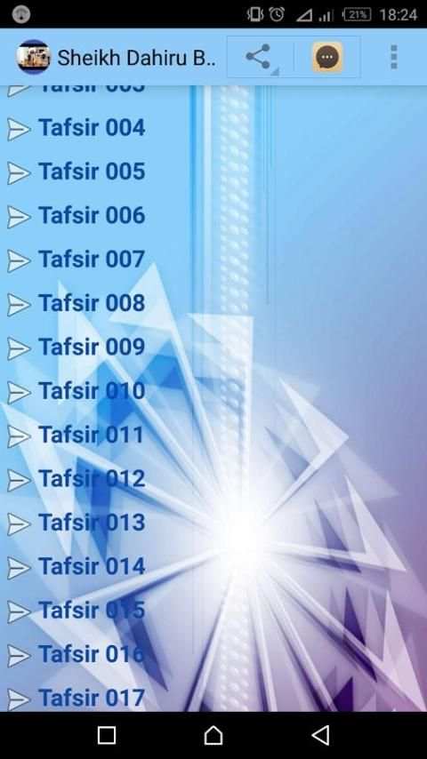 Sheikh Dahiru Bauchi Tafsir 3 تصوير الشاشة