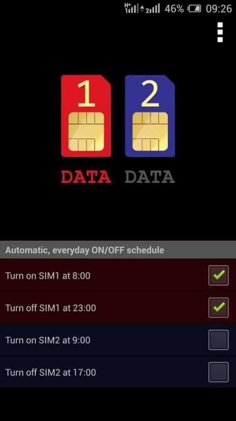 Dual SIM Switch Widget скриншот 6