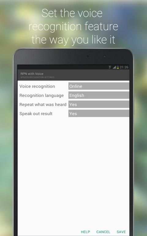 S3 RPN Calculator with Voice screenshot 3